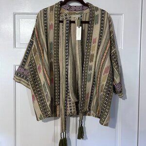 Anthropologie Anderson & Lauth Jacket w/Belt (Women's Size-ALL) NWT